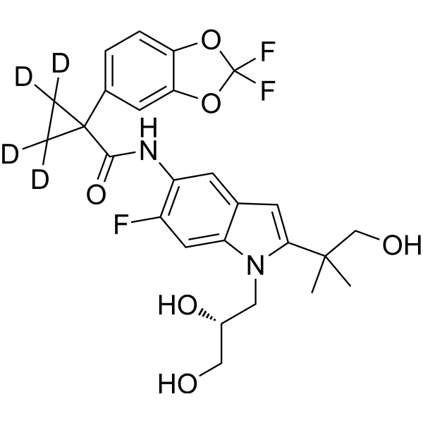 Tezacaftor-d4 (VX-661-d4) 1961280-24-9